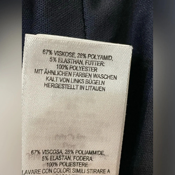 Phase Eight Blue And White Diamond Pattern Shift Dress Size 12 - Picture 6 of 9